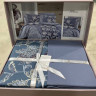 Постельное белье First Choice Polca indigo евро