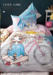Постельное белье Issimo Home Cozy girl ranforce полуторный
