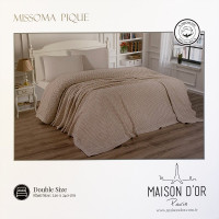 Плед - покрывало Maison Dor MISSOMA BEIGE 220x240 см