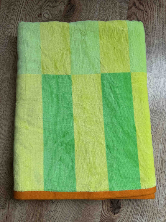 Пляжний рушник - пештемаль махра/велюр 105х180 см. модель 1