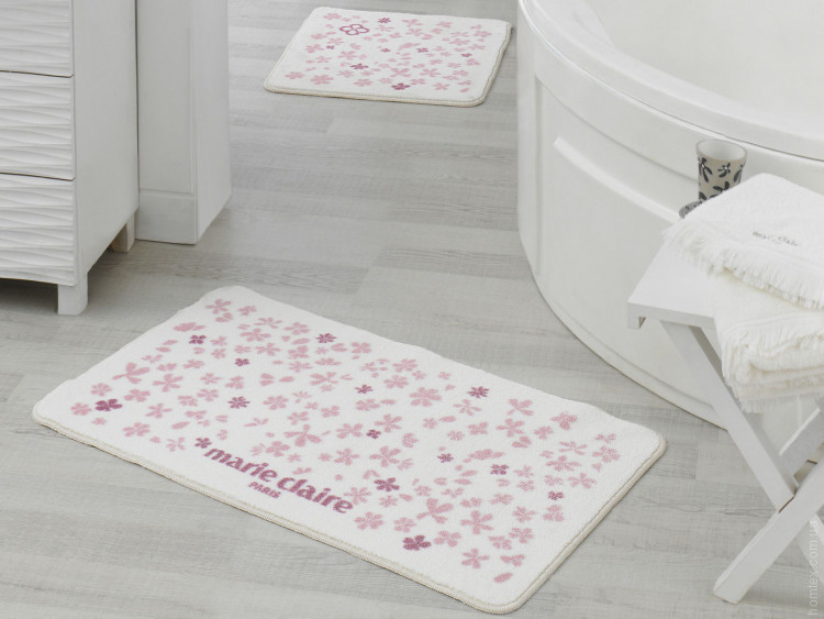 Набор ковриков для ванной Marie Claire Delight pink из 2 шт.