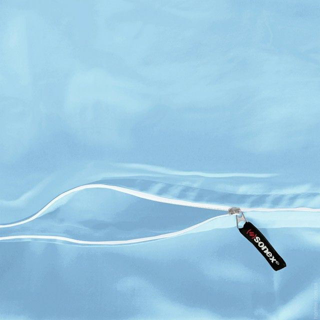 Постільна білизна Sonex Aero Ocean Blue сімейний