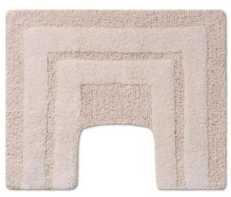 Килимок для ванної PHP Sirio farina 50x40 см з вирізом під унітаз