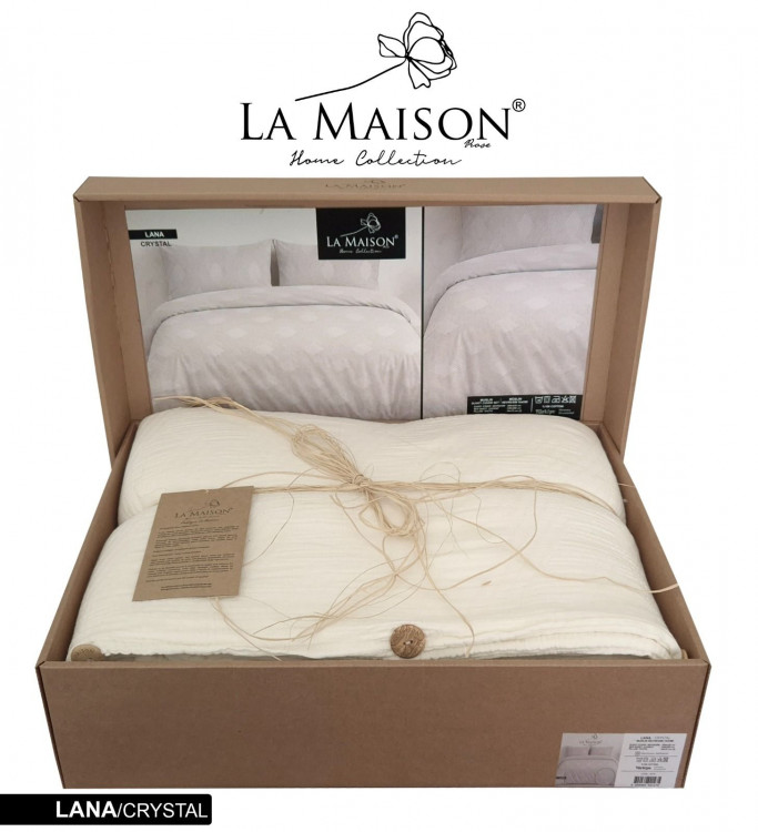 Постельное белье La Maison Lana Crystal из муслина евро