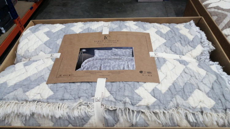 Муслинове покривало First Choice 240x260 см з наволочками 50х70 см модель 2