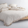 Постільна білизна Limasso Point yikama євро з рюшами
