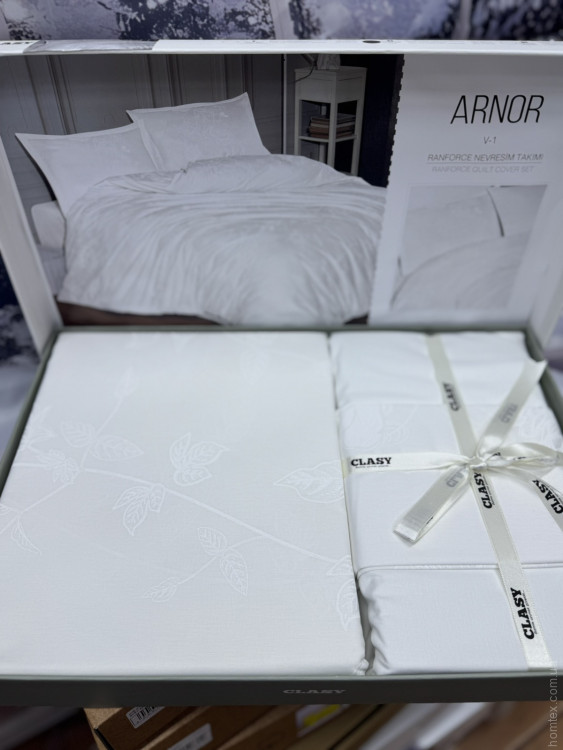 Постільна білизна Aran Clasy Ranforce Arnor V-1 євро Постільна білизна Aran Clasy Ranforce Arnor V-1 євро