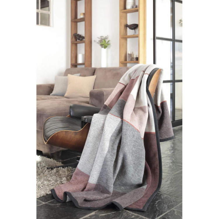 Плед Biederlack Grid 220x240 см