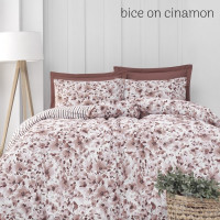 Постільна білизна Altinbasak Bice on cinamon ранфорс євро