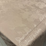 Скатерть водоотталкивающая 160х220 см Цветы бежевая Скатерть водоотталкивающая 160х220 см Цветы бежевая
