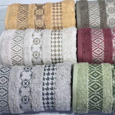Набір махрових рушників Pupilla з 6 шт. 50х90 см. Best