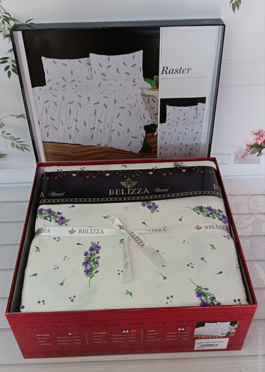 Постільна білизна Belizza Фланель Raster євро