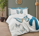 Постельное белье Dantela Vita Mariposa с вышивкой евро