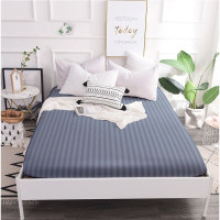 Простынь Mirson Graphite сатин-жаккард 200x220 см на резинке по периметру Простынь Mirson Graphite сатин-жаккард 200x220 см на резинке по периметру