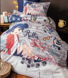 Постельное белье Issimo Home Shiny Girl ranforce полуторный