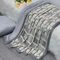 Плед велюровый двуслойный Home Textile 964780 200x230 см 