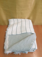 Муслиновое пике - покрывало Zeron жаккардовое 230x250 см мятный