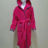 Халат подростковый Zeron Welsoft 13-14 лет, цвет - малиновый