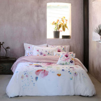 Постельное белье TAC Digital Clematis pembe евро