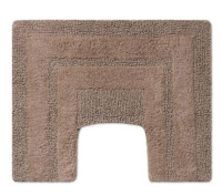 Коврик для ванной PHP Sirio lino 50x40 см с вырезом под унитаз