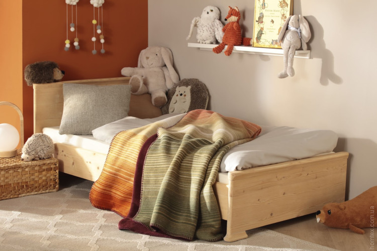 Плед Biederlack бавовна - акрил Young & Fancy Woodland 150х200 см
