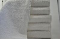Набор лицевых махровые полотенец Art of Sultana из 12 штук 50х90 см., белые для отелей, без бордюра
