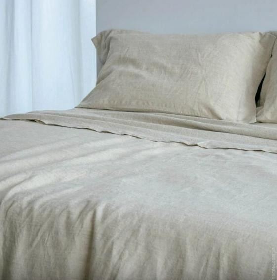 Простынь Almira Mix Вареный Хлопок Премиум Лен 220x240 см 