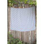 Плед-покрывало Barine Tetra Throw Denim темно-синий 135x195 см 