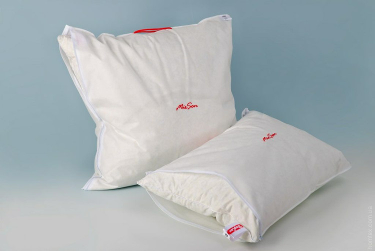 Подушка Mirson Extra низкая 50% пух 60x60 см