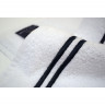 Полотенце MieCasa Milano beyaz siyah 85x145 см