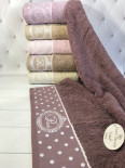 Набор махровых полотенец Sweet dreams Paris из 6 шт. 50х90 см
