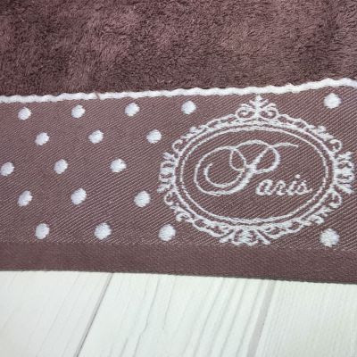 Набор махровых полотенец Sweet dreams Paris из 6 шт. 50х90 см
