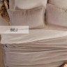 Покривало бавовняне Istanbul Zen Stone bej 230x250 см з наволочками 50х70 см 