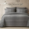 Постельное белье La Maison Feran Charcoal из муслина евро