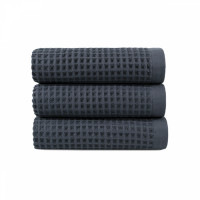 Полотенце Lotus Home Waffle antrasit антрацит 90х150 см 