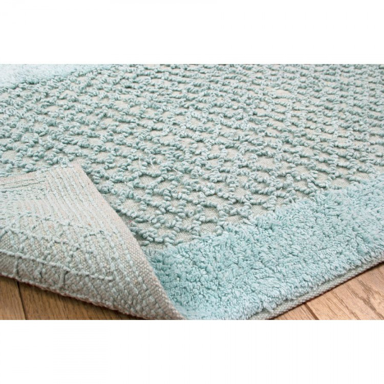 Килимок для ванної Irya Waffles aqua 60x120 см