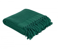 Плед Lotus Home Rius green зеленый 130х170 см