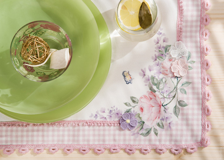 Салфетка под тарелку Home Sweet Home Fiore 40x90 см