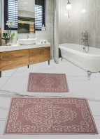 Набор ковриков для ванной комнаты Diva Sultana Pink 60x100+50x60 см