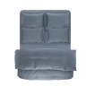 Простирадло на гумці з наволочками Penelope - Celine denim денім 180x200 + 50x70 см (2 шт.)