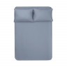 Простирадло на гумці з наволочками Penelope - Celine denim денім 180x200 + 50x70 см (2 шт.)