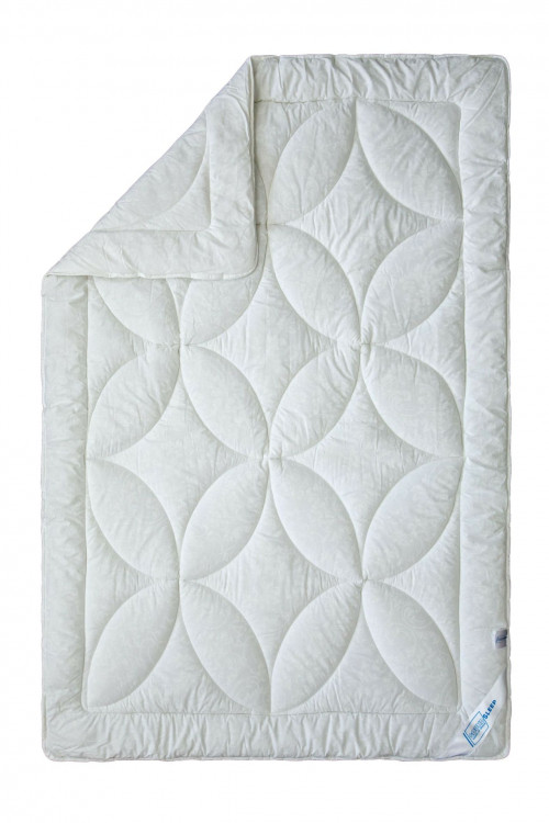 Одеяло облегченное антиаллергенное SoundSleep Lovely белое 155x210 см