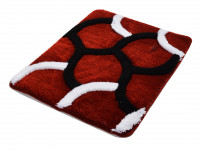 Коврик для ванной Chilai Home Elegant Kirmizi 50x60 см