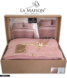 Постельное белье La Maison Feran Blush из муслина евро