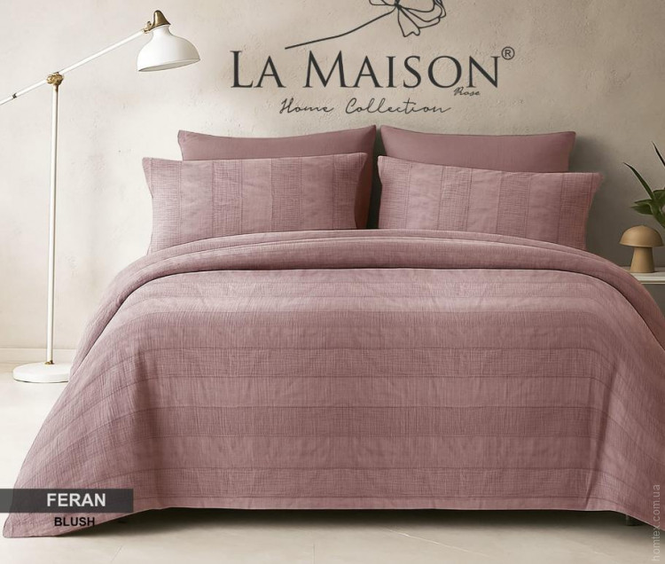 Постільна білизна La Maison Feran Blush з мусліну євро