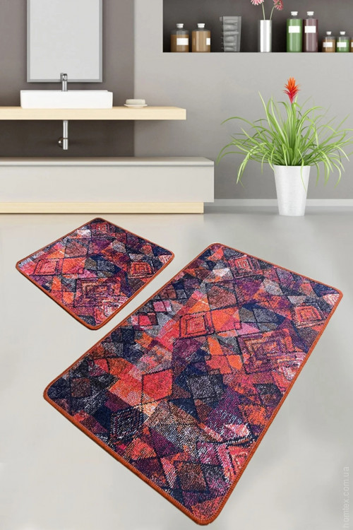Набор ковриков для ванной Chilai Home MONICA 60x100 см + 50x60 см