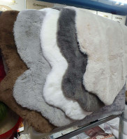 Мягкий пушистый фигурный коврик Armada 70x100 см антрацит