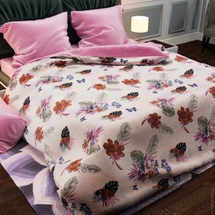 Пододеяльник Mirson 20-0001 Bella бязь детский 110x140 см