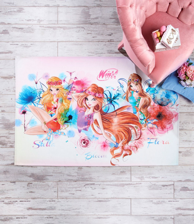 Коврик для детской Tac Disney Winx Watercolour 80x140 см
