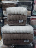 Набір махрових рушників Cestepe Micro Cotton Premium із 3 штук 50х90 см, модель 14
